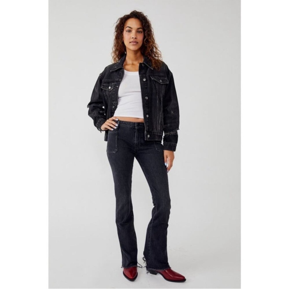 New Free People We The Free Izzy Flare Jeans Sz 26